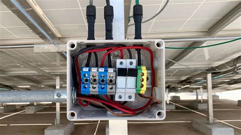 rv solar roof junction box|Solar String Combiner Boxes .